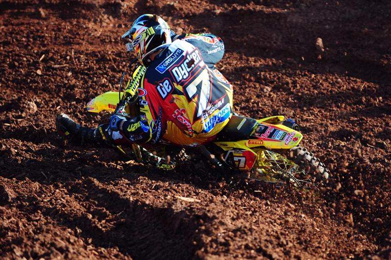 Ken de Dycker led the Belgium team with a third in the MX1 qualifier