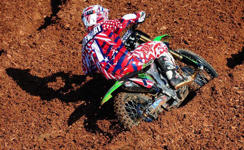 James Stewart hopes to lead Team USA to its fourth consecutive MXoN victory today