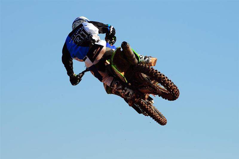 Tanel Leok looked strong on his way to a fifth in the MX1 qualifier