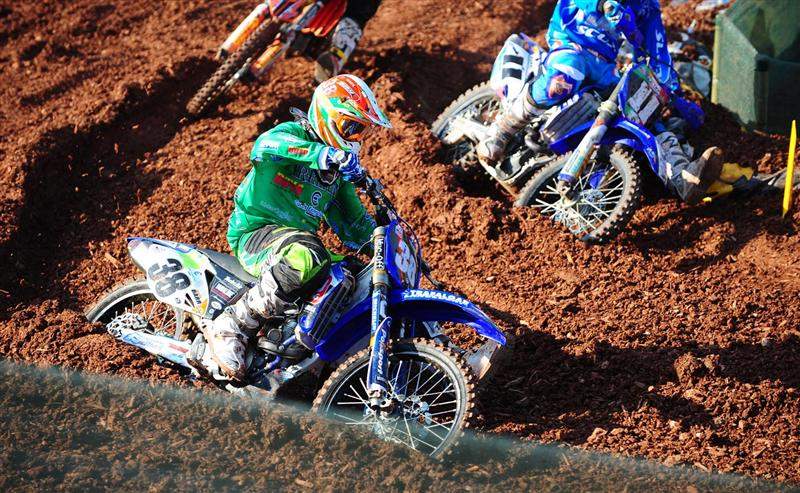 Spain's Carlos Campano was fast in MX2, finishing seventh aboard his Yamaha.