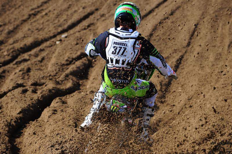 Christophe Pourcel won the first moto but struggled a bit in moto two. Still, he was second overall.