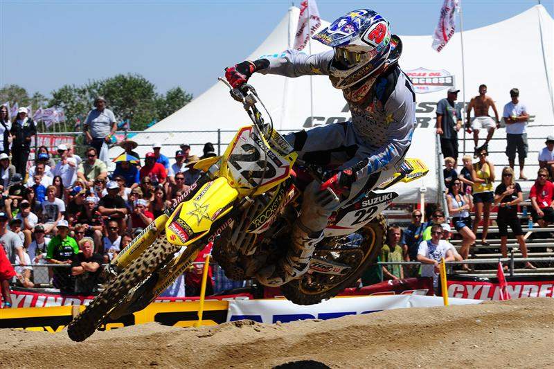 Chad Reed went 4-3 for fourth.