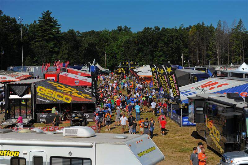 There's quite a crowd on hand for this year's event.