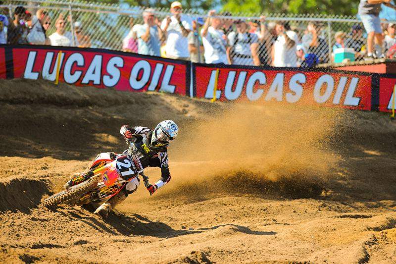 Blake Wharton was seventh-fastest.