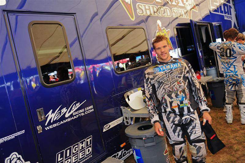 South Africa's Gareth Swanepoel is filling in on the DNA Shred Stix/Star Racing Yamaha team.