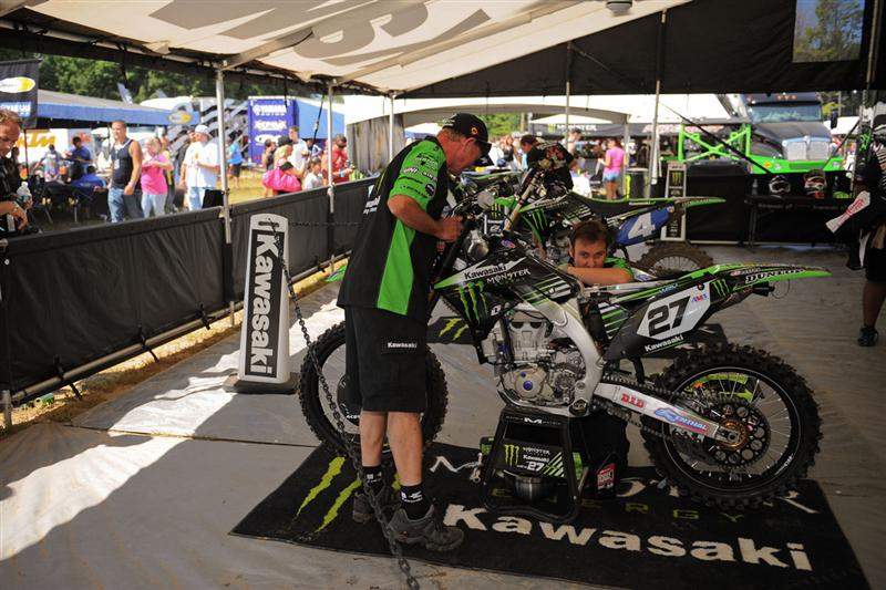 Kawasaki has confirmed they're trying to work out a deal with Billy Mackenzie to race the last two nationals.