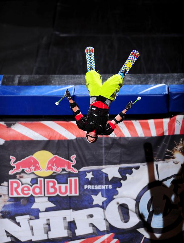 Skier / Eric Roner (USA)2010 Nitro Circus Live Tour Acer Arena Sydney Australia May 14th - 15th 2010© Sport the library/Jeff Crow