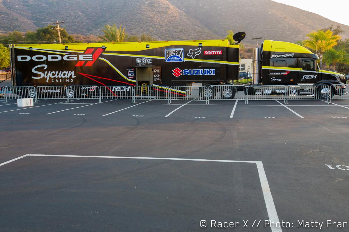 Dodge/Sycuan/Suzuki/RCH Supercross team launch