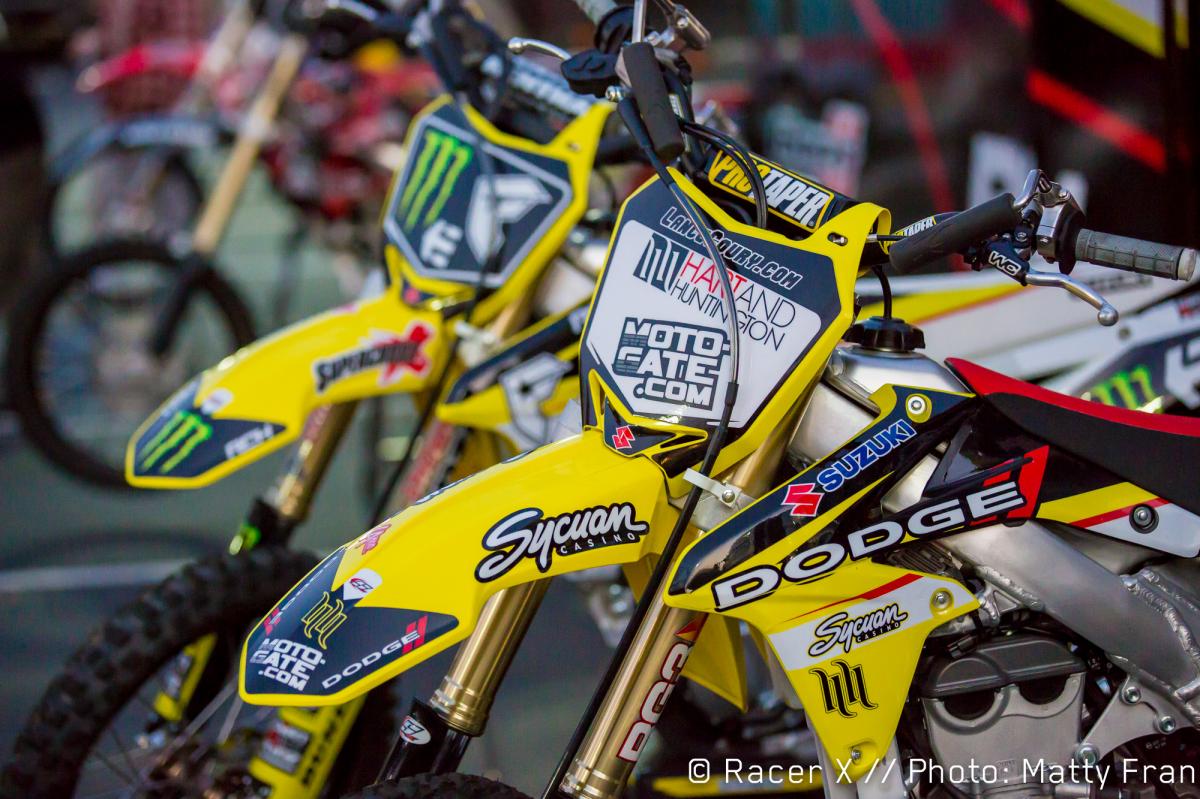 Dodge/Sycuan/Suzuki/RCH Supercross team launch