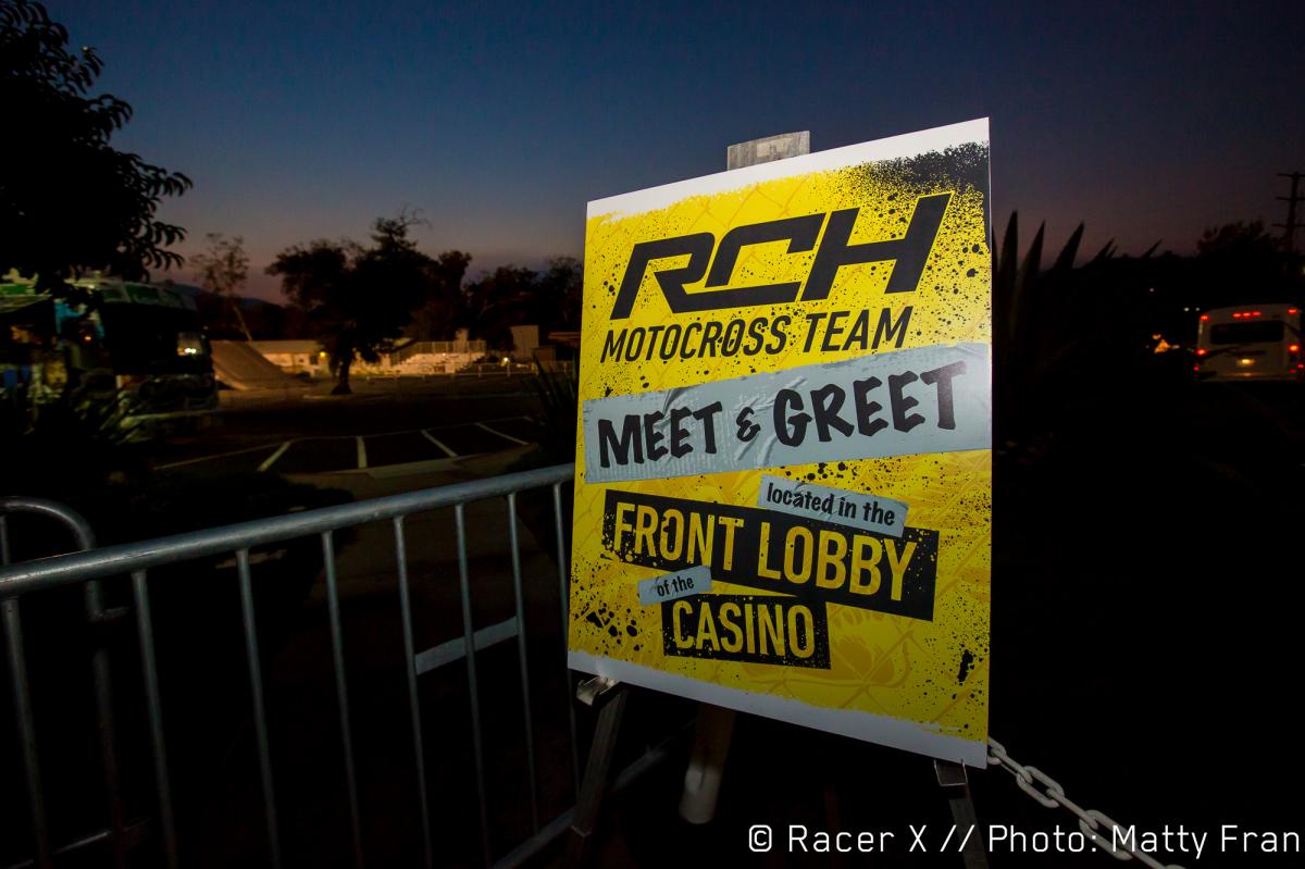 Dodge/Sycuan/Suzuki/RCH Supercross team launch