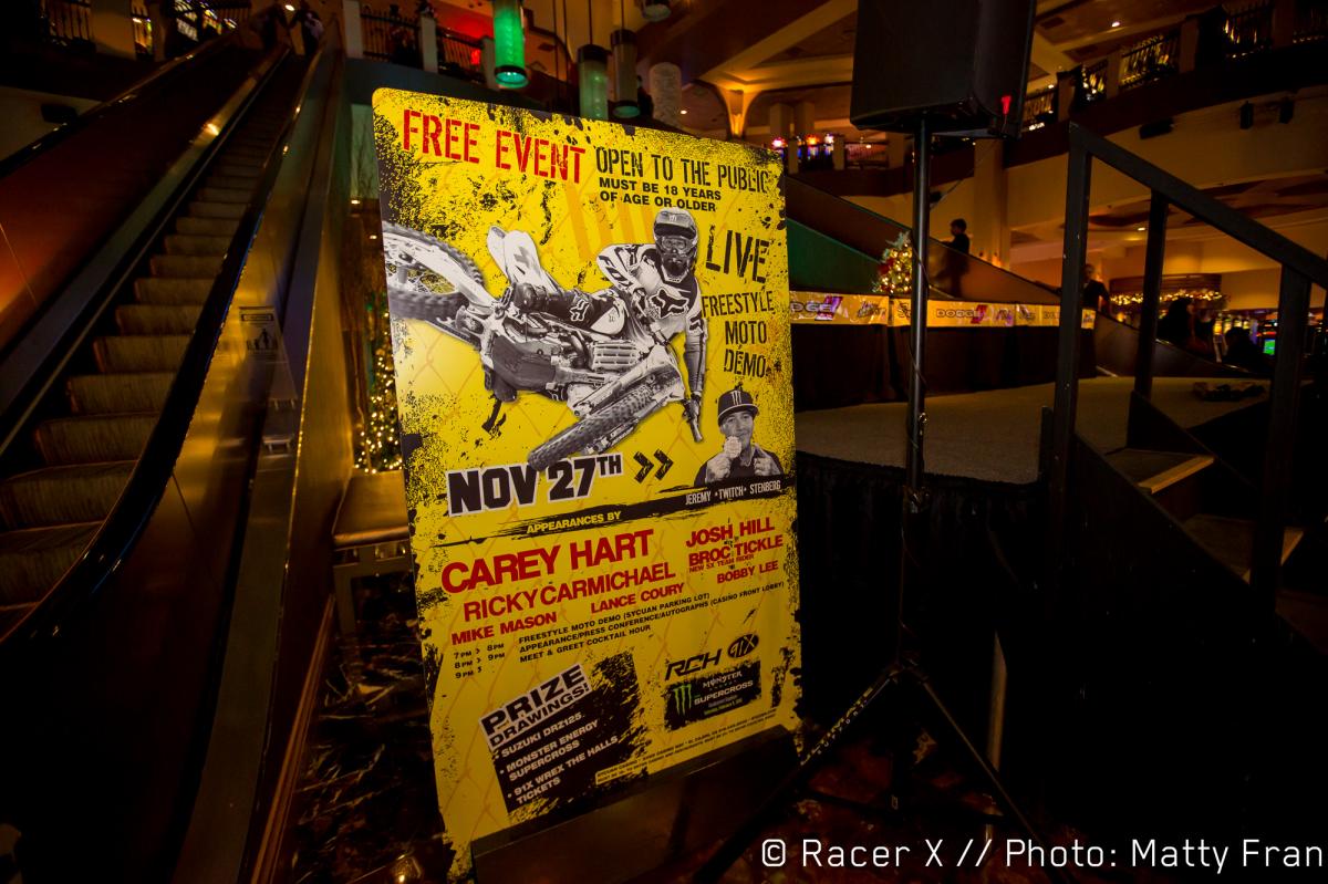 Dodge/Sycuan/Suzuki/RCH Supercross team launch