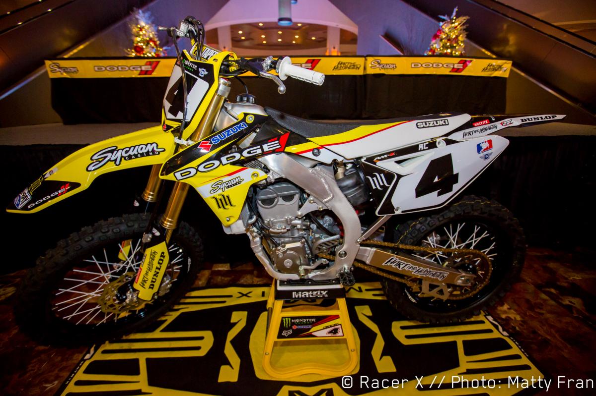Dodge/Sycuan/Suzuki/RCH Supercross team launch