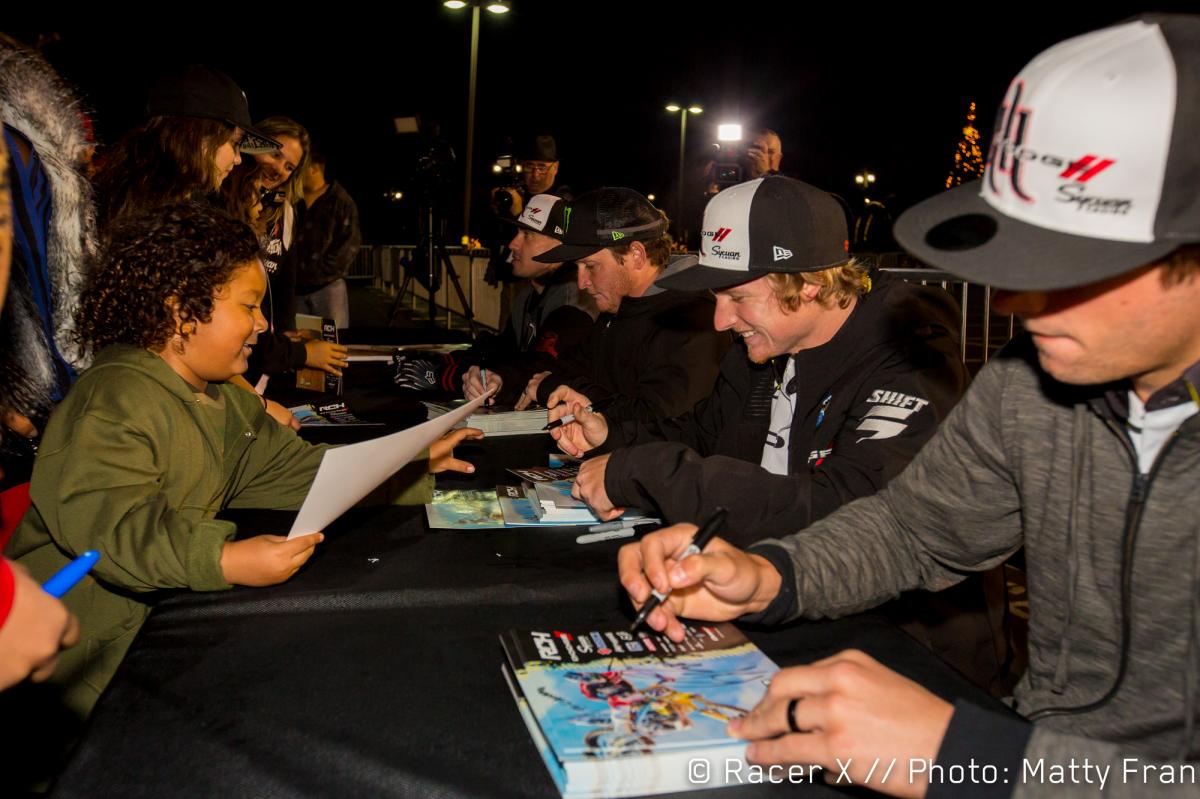 Dodge/Sycuan/Suzuki/RCH Supercross team launch