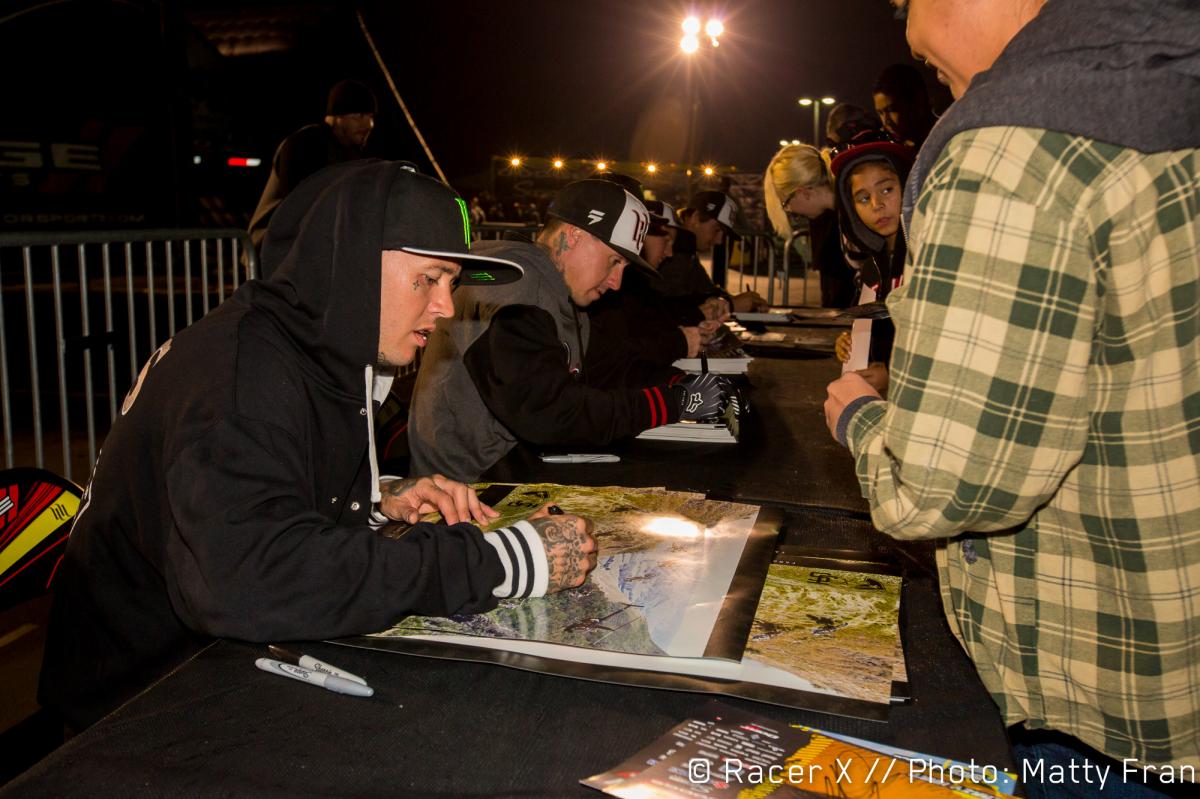 Dodge/Sycuan/Suzuki/RCH Supercross team launch