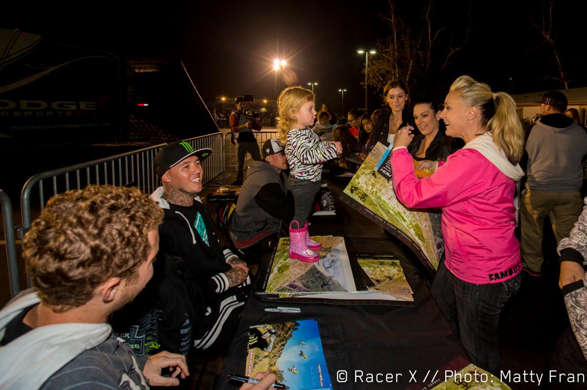 Dodge/Sycuan/Suzuki/RCH Supercross team launch