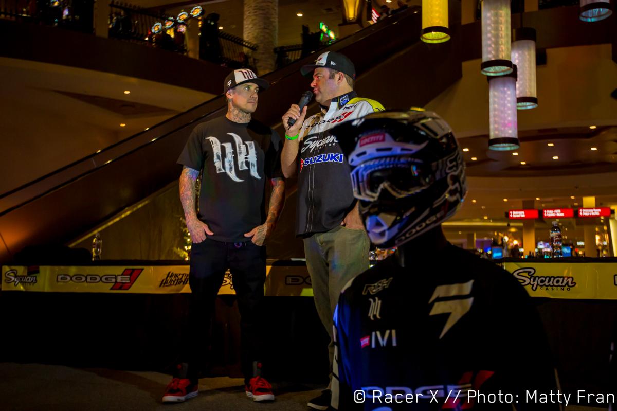 Dodge/Sycuan/Suzuki/RCH Supercross team launch