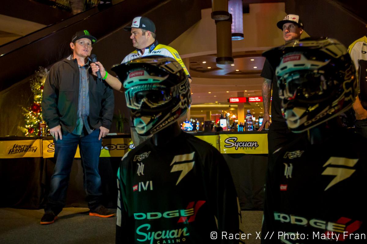 Dodge/Sycuan/Suzuki/RCH Supercross team launch