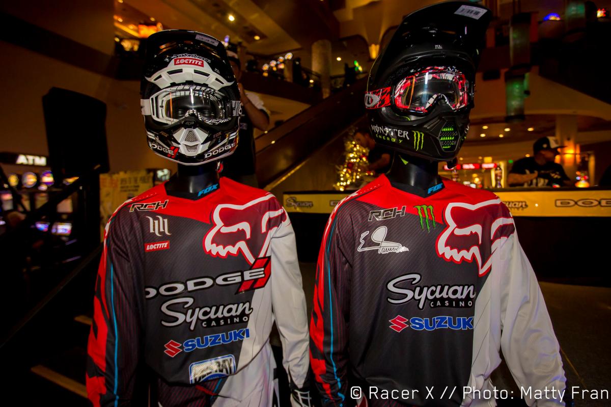 Dodge/Sycuan/Suzuki/RCH Supercross team launch