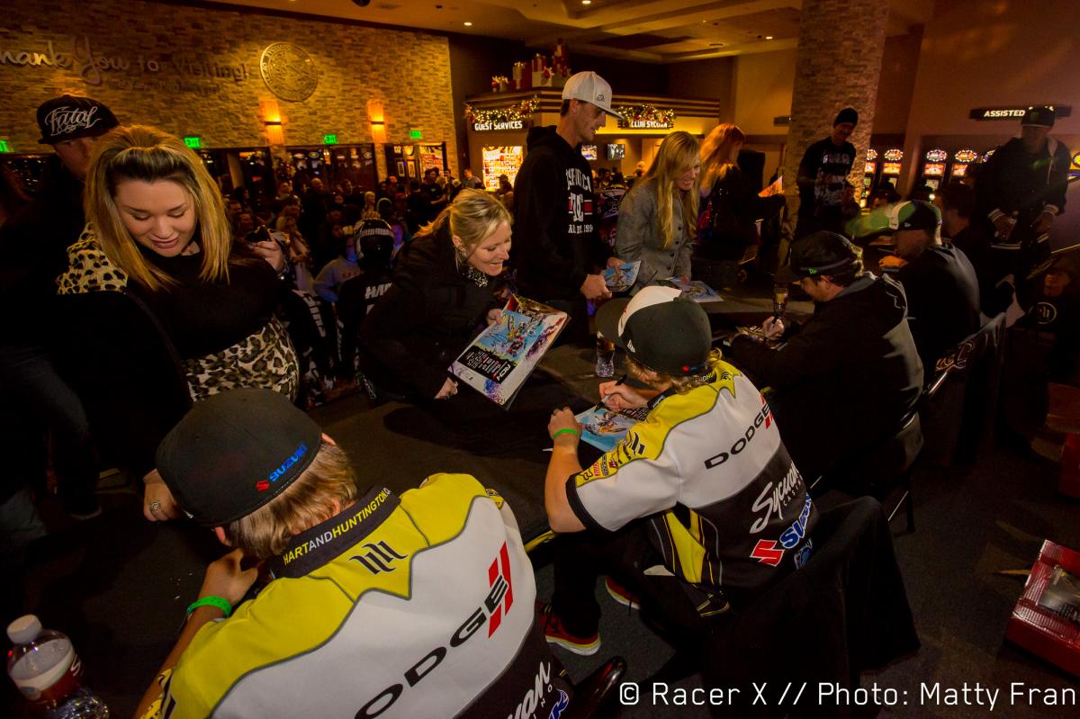 Dodge/Sycuan/Suzuki/RCH Supercross team launch