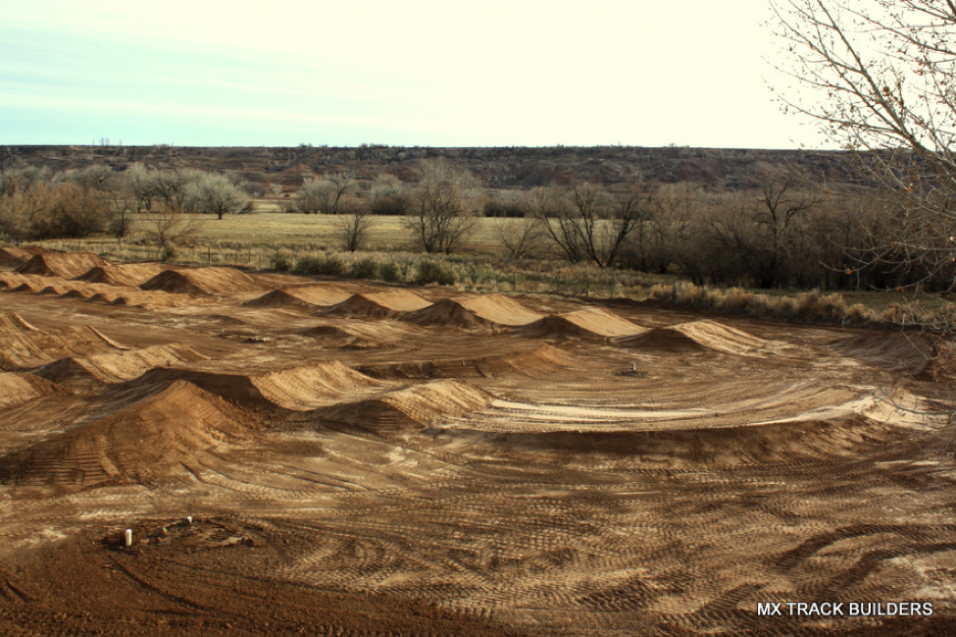 Supercross Track Built at Moto Ranch