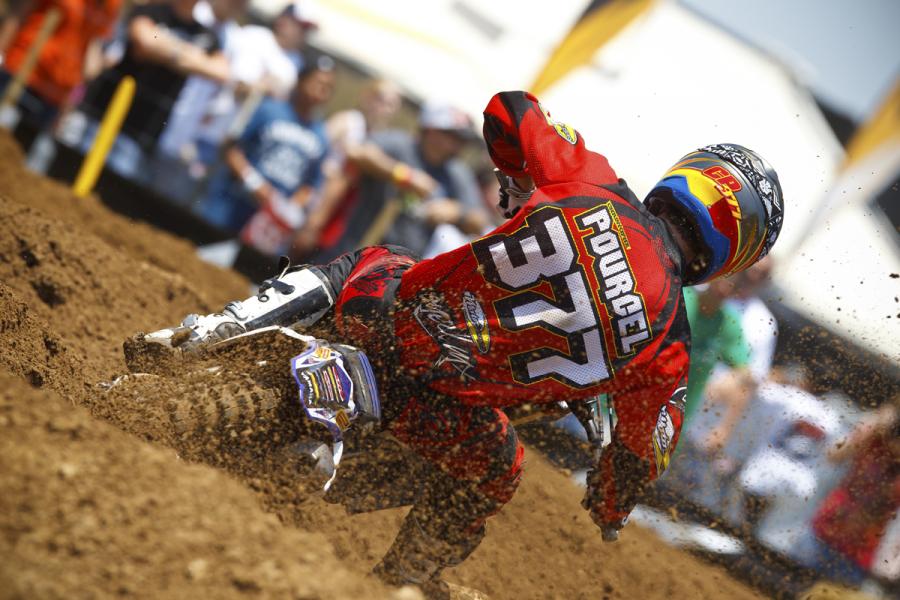 Christophe Pourcel won two 250SX titles after being paralyzed for a brief time following a bad crash.