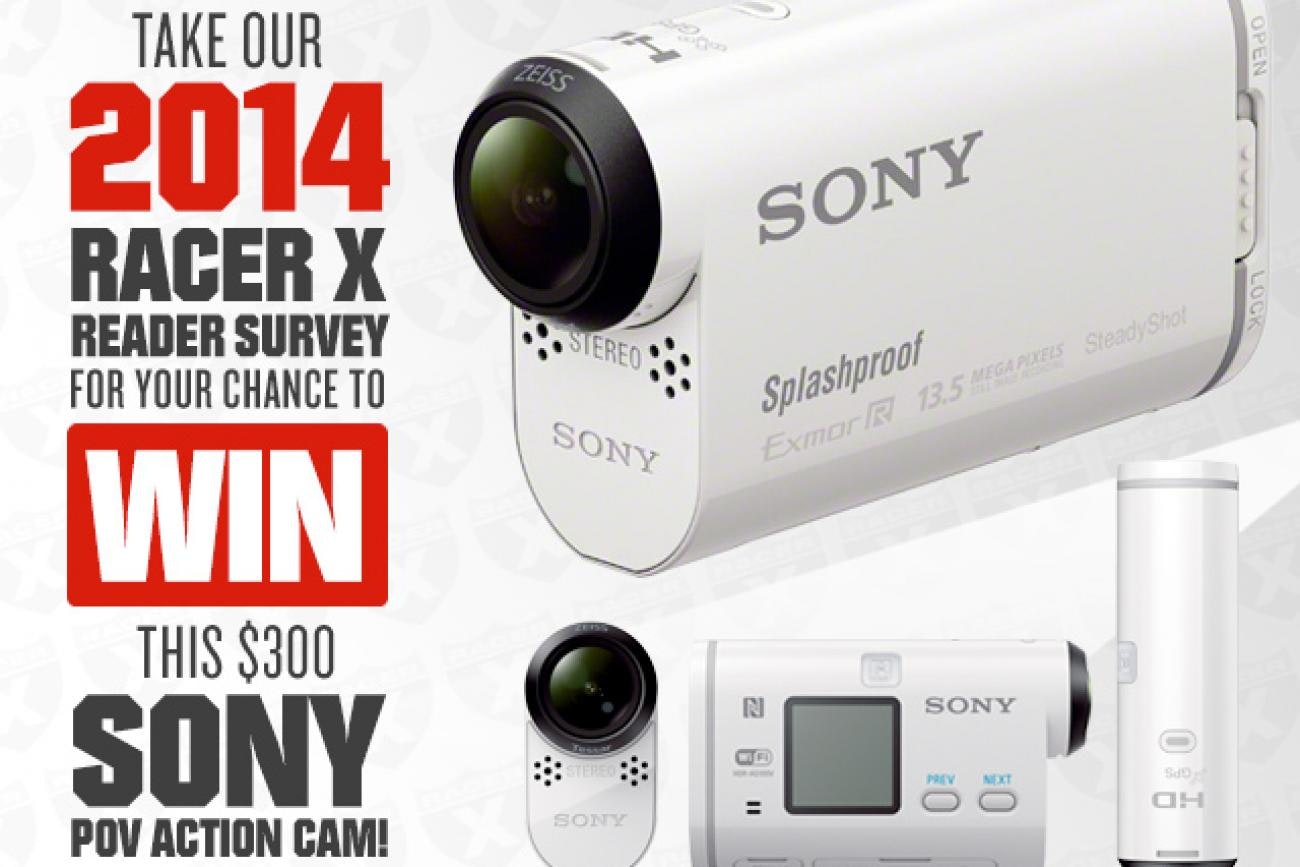 Last Chance to Participate In Our 2014 Racer X Survey