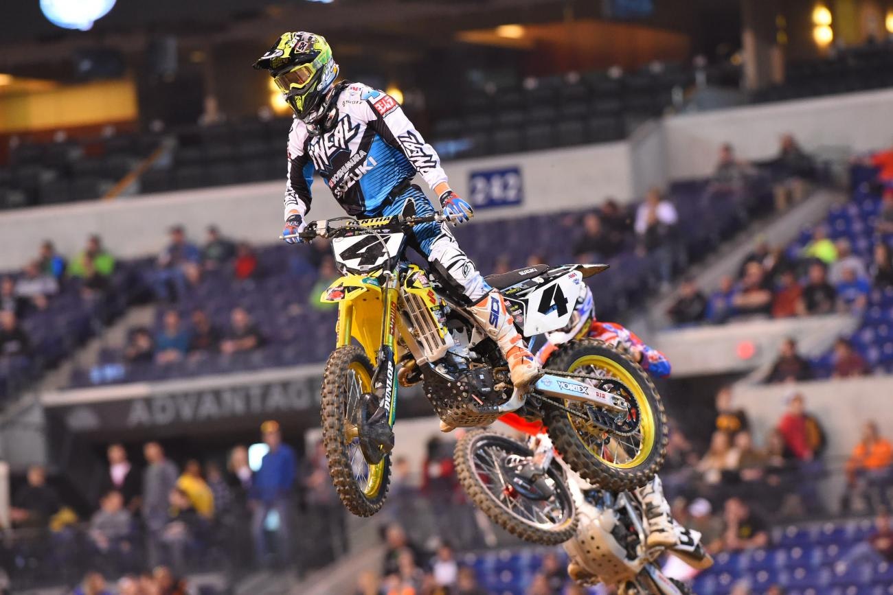 Jason Anderson, Blake Baggett Incidents in Indy