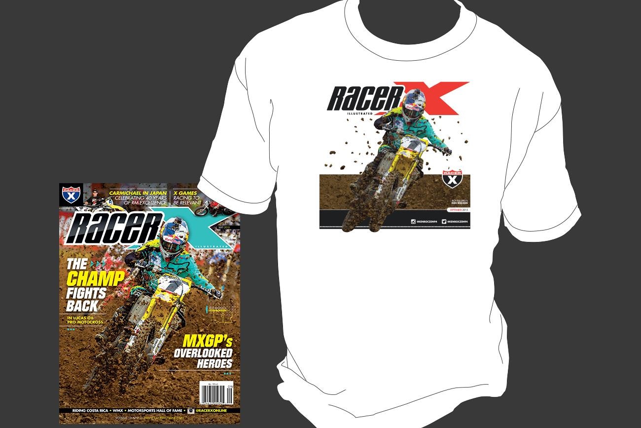 Subscribe now and Get a Ken Roczen T-Shirt
