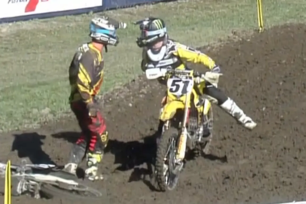 Barcia, Rookstool Exchange Words in Qualifying
