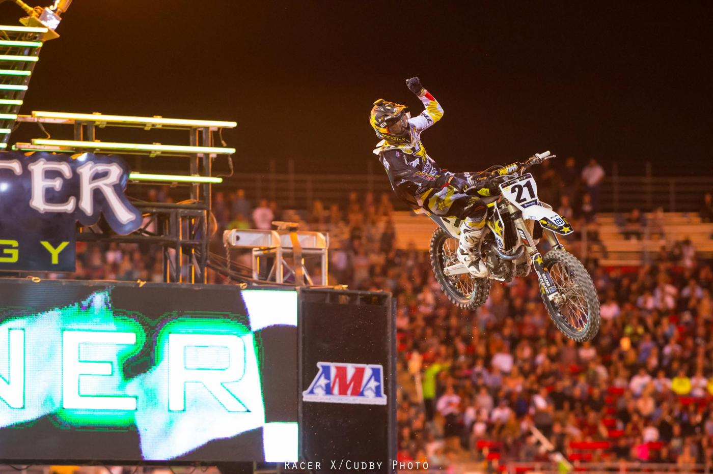 The Joker Lane cost Jason Anderson, who won the second race.