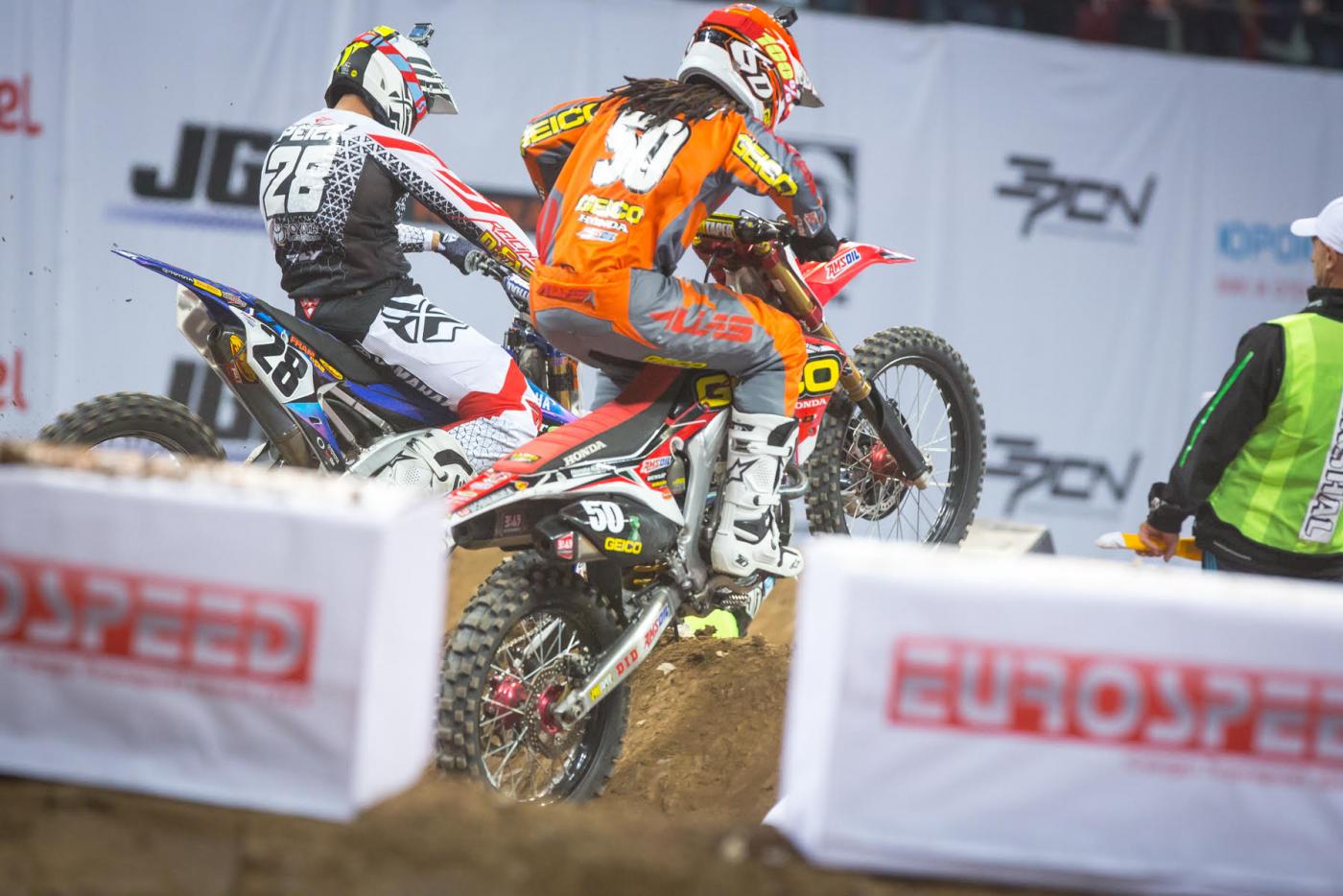 Malcolm Stewart claimed third overall.