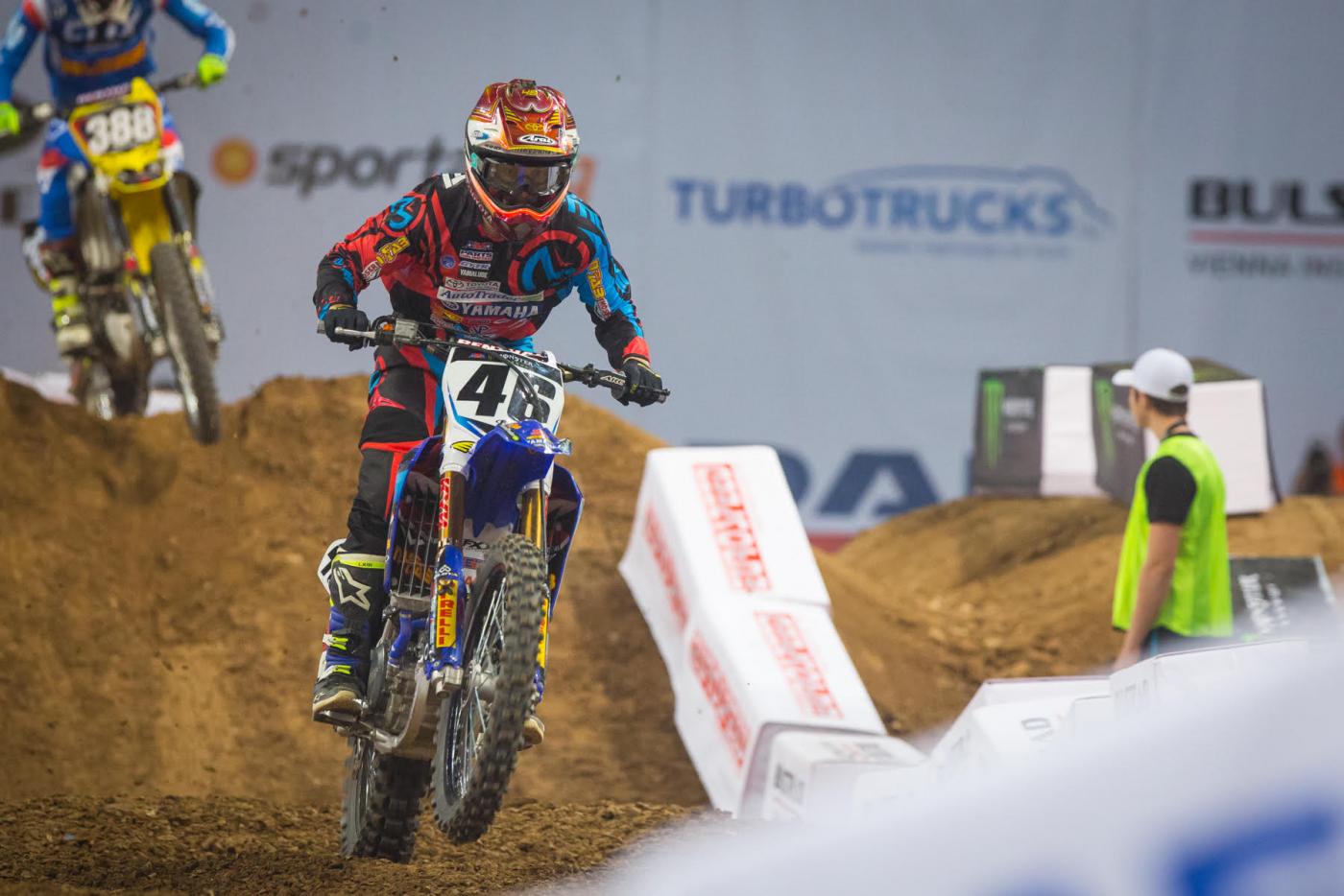 Phil Nicoletti bounced back from a tough night one.