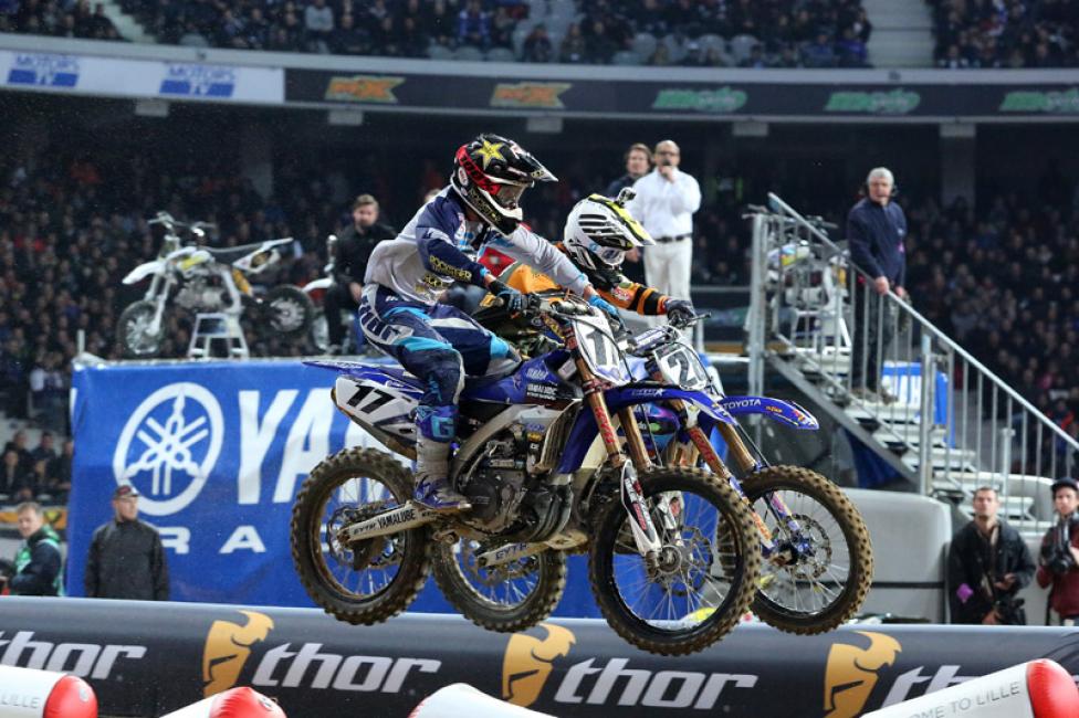 Webb put on a huge charge in the second half and caught Peick, and they went at it.