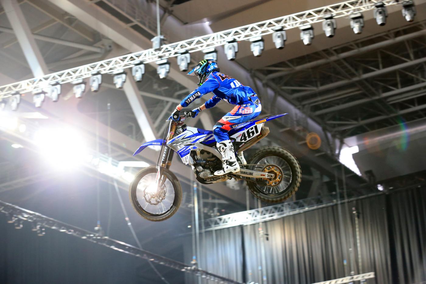 Febvre isn't a SX specialist but rode safely for sixth.