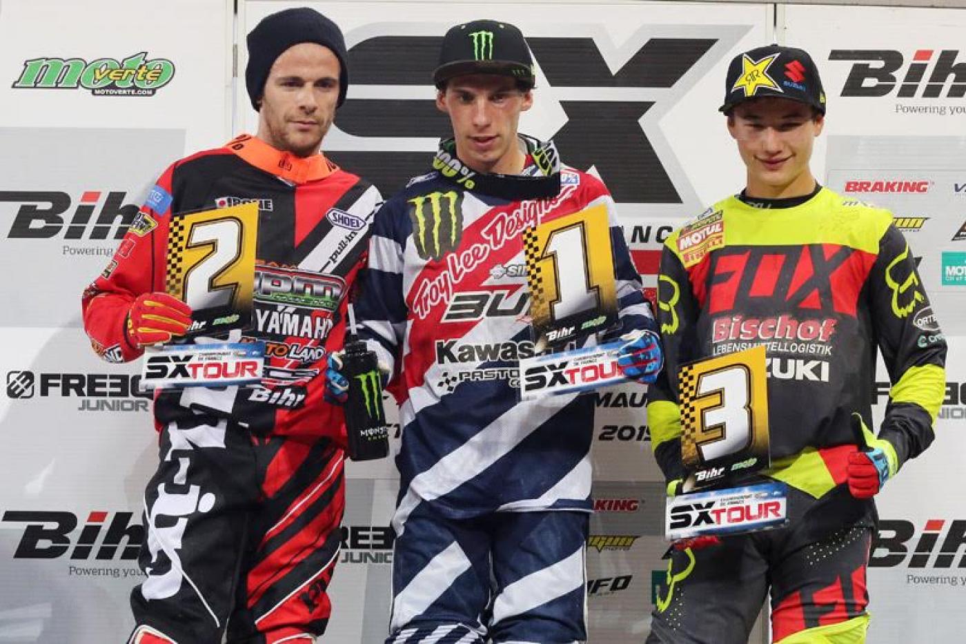 Night two SX2 podium.