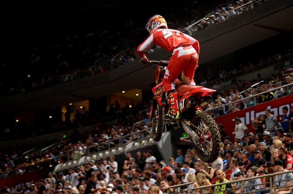 Jackson Richardson finished second behind Decotis in SX2.