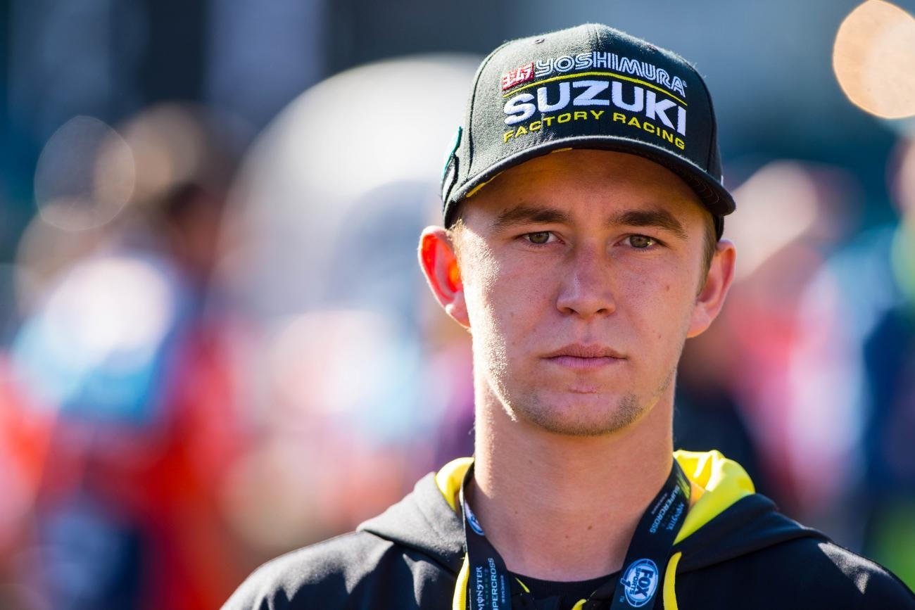 Blake Baggett Injured in Practice Crash
