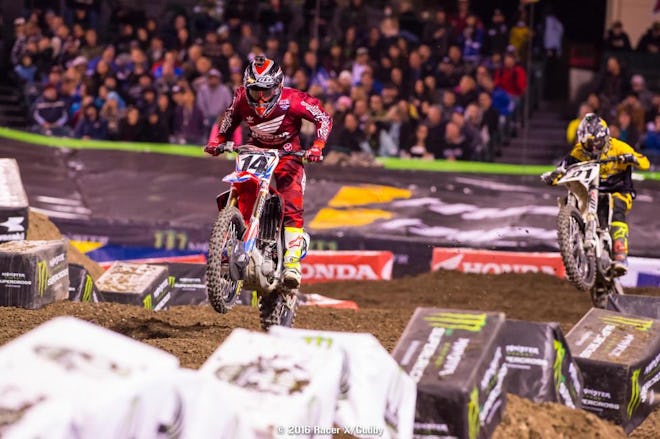 Both Seely and Anderson had great rides, and watching them both battle late in the race was a little reminiscent of the battles they staged in 2014 in the 250s. At least Anderson didn't have to go to the last lap to make the pass this time. 