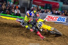 A mistake from Ken Roczen cost him a chance at the podium.
