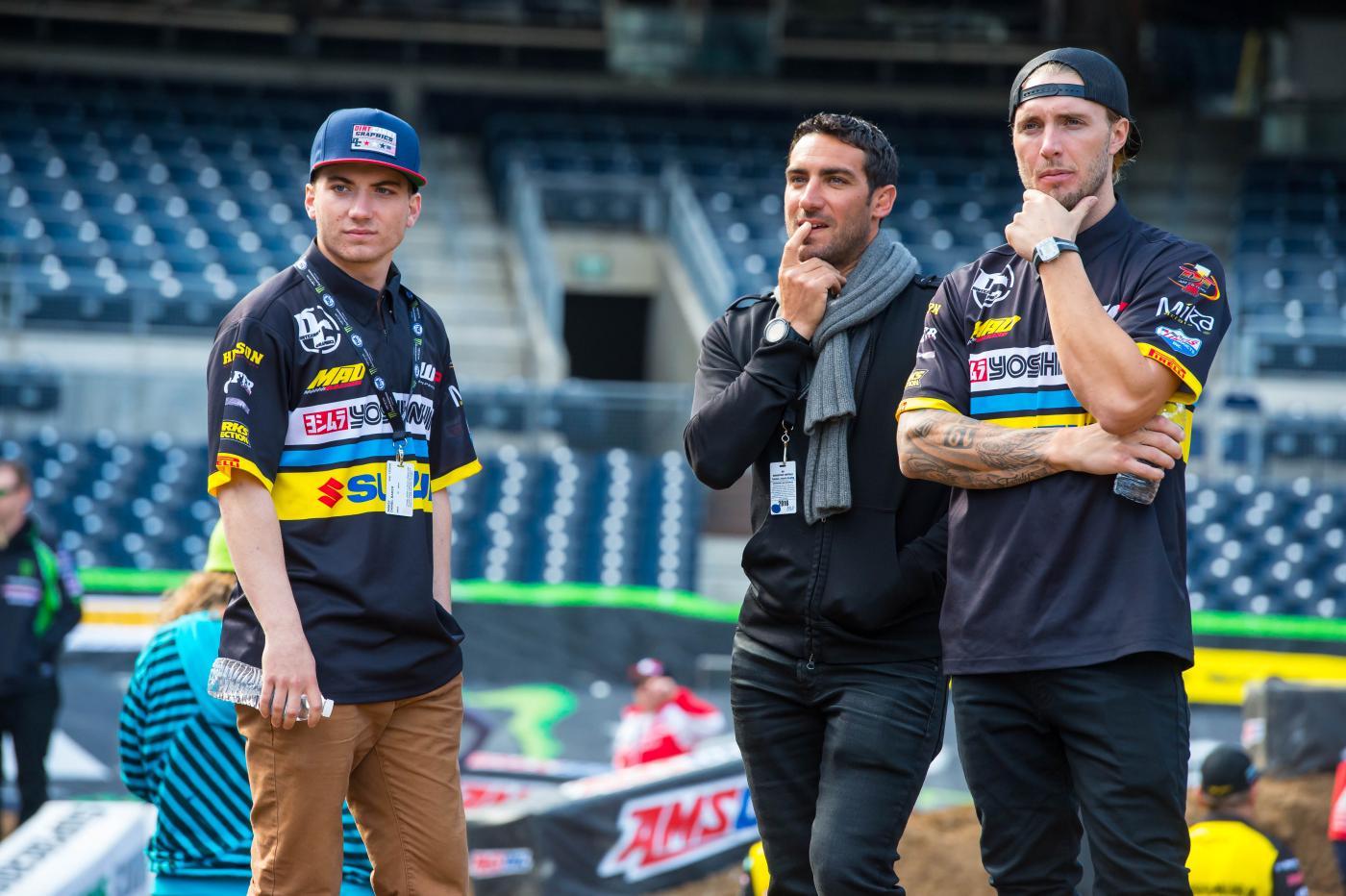 We'll have an update on Daniel Baker (left) later in the week.