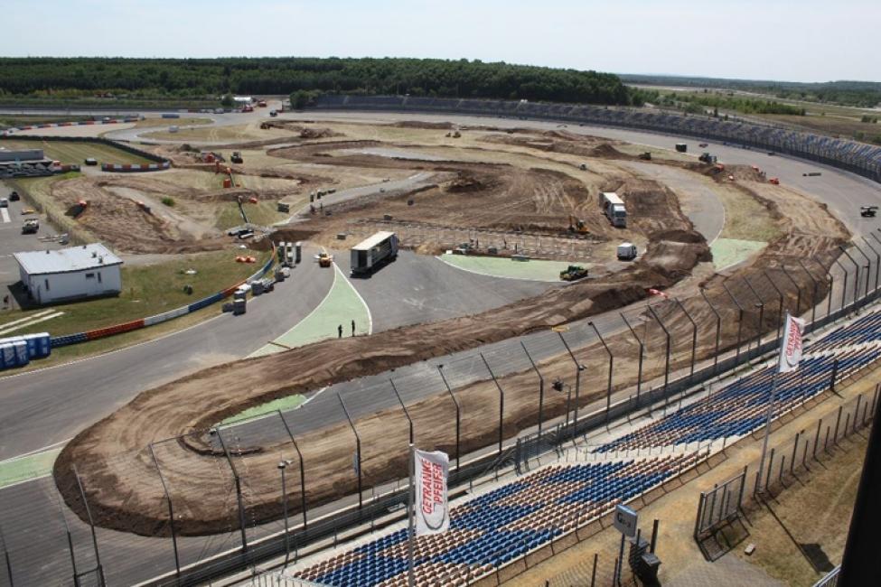 The Lausitzring in East Germany hosted MXGP two years ago on a July afternoon.