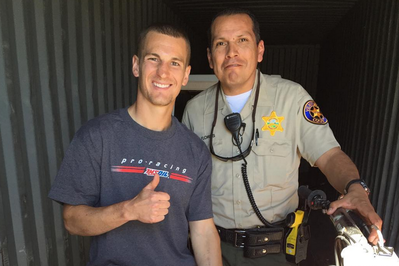 Privateer Recovers Bike That Was Stolen at Anaheim