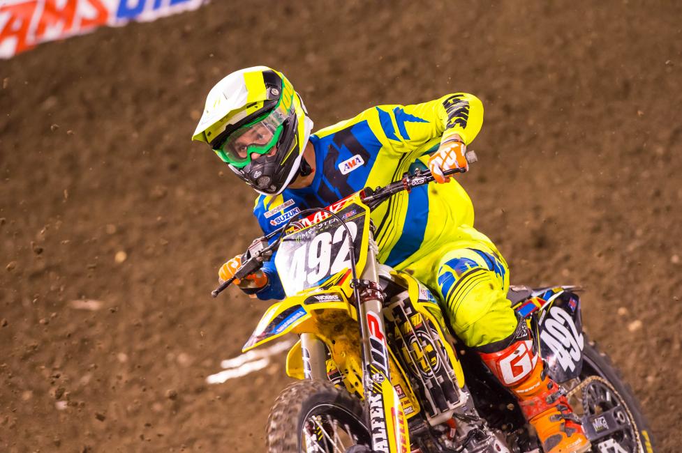 Luke Clout qualified for his first main event on Saturday.