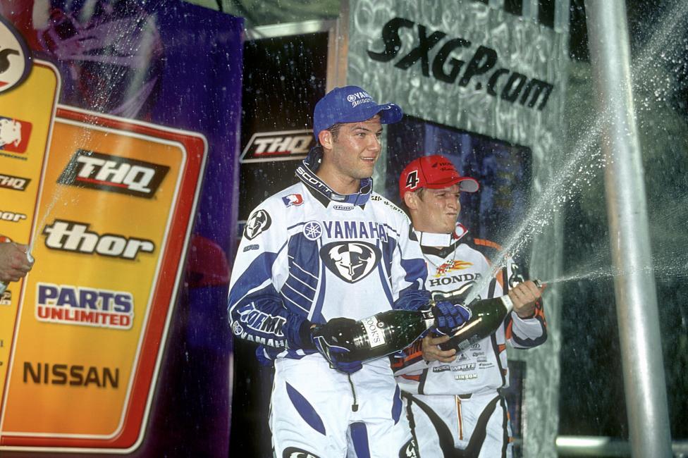 King of the podium.