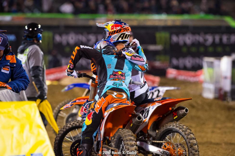 Elbros: Dungey (1) and Musquin go 1-3.