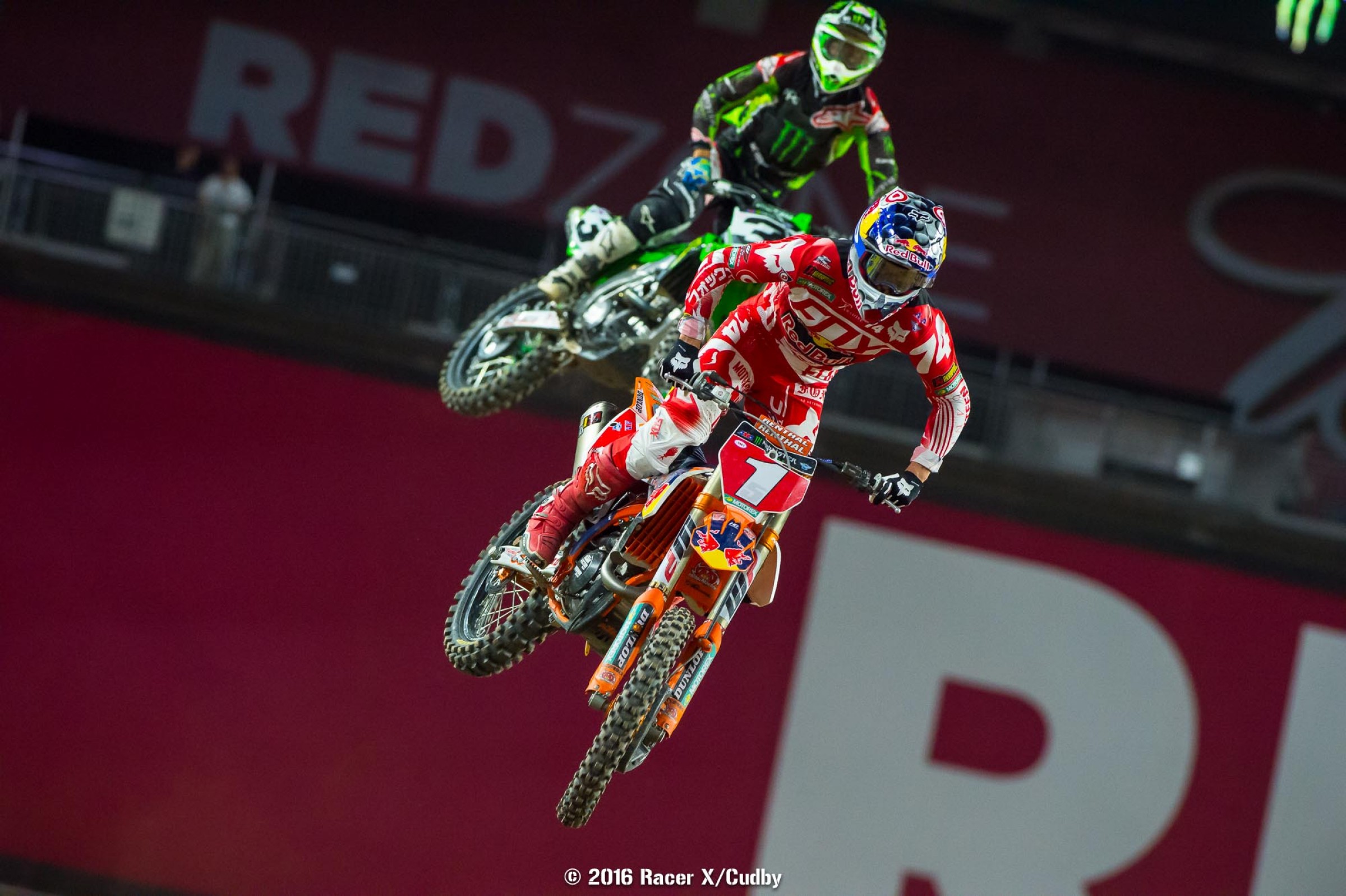 Dungey was able to get the better of Tomac down the stretch.