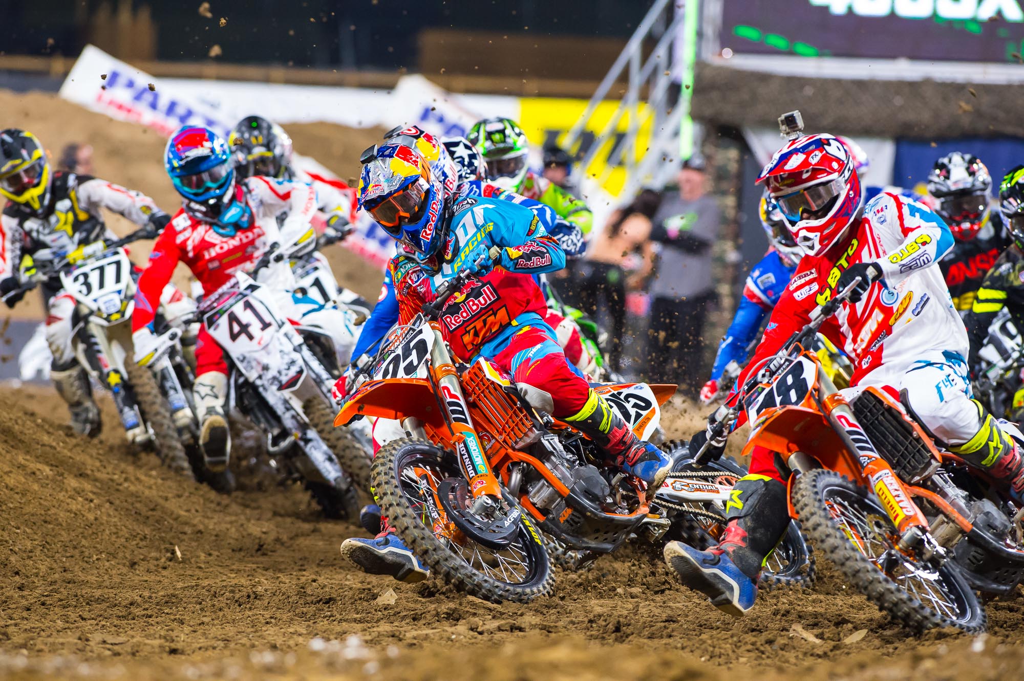 You don't even see Dungey here. He was that slick.