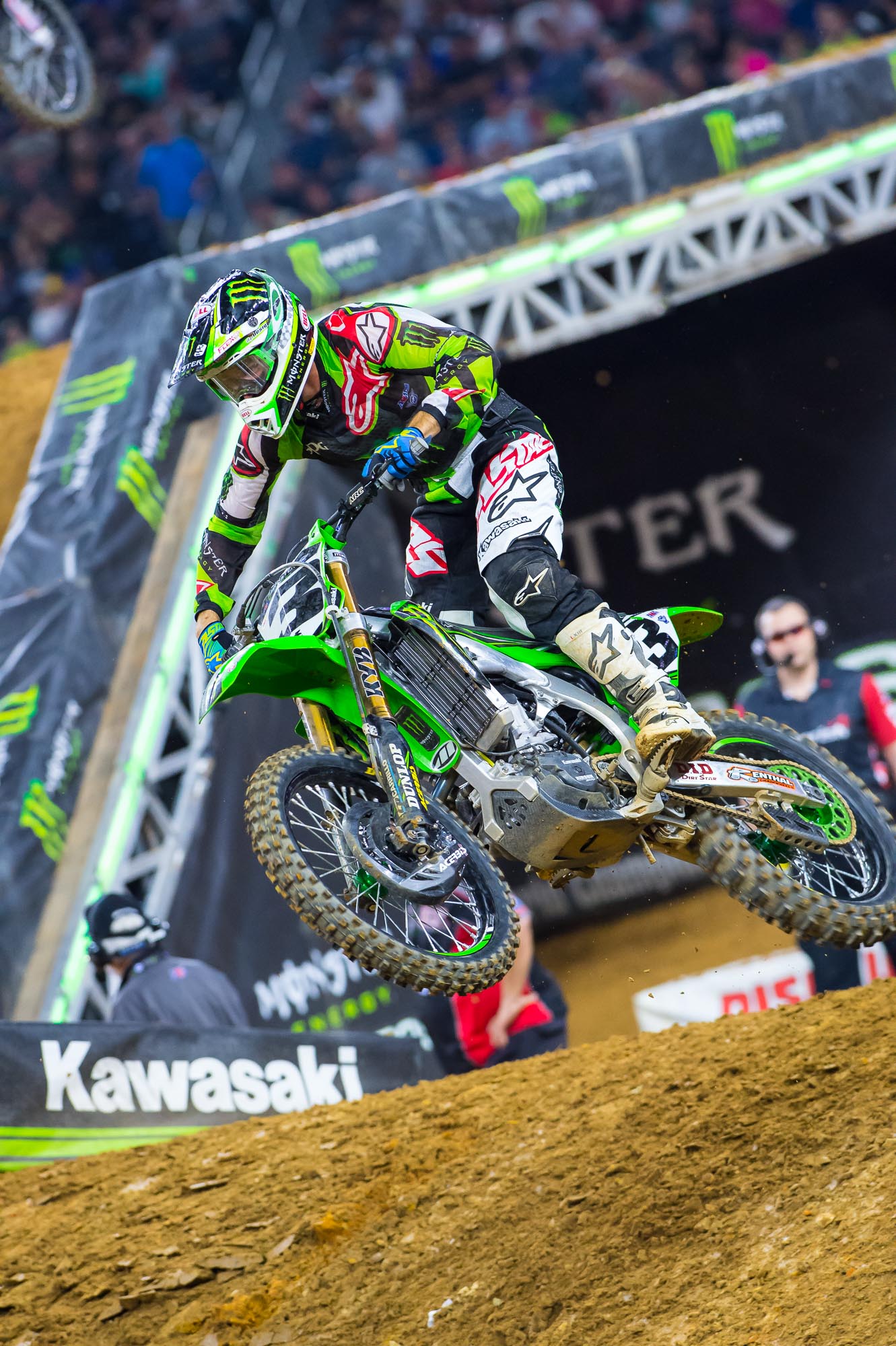 Not the ride Eli Tomac was looking for, in fifth.