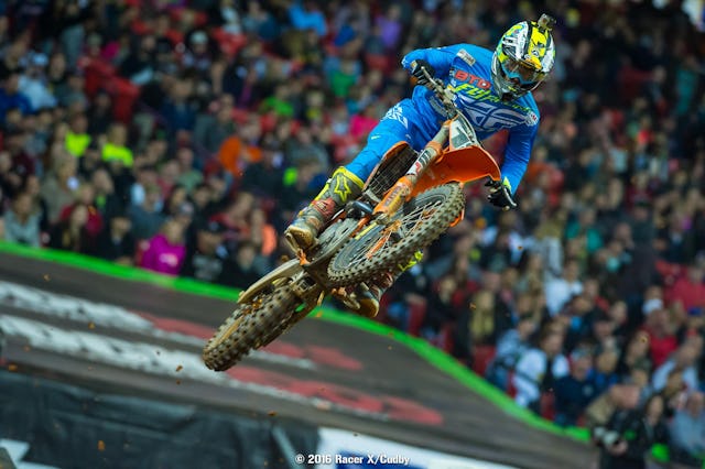 Davi Millsaps was ailing...and pulled off his best finish of the season with fourth.