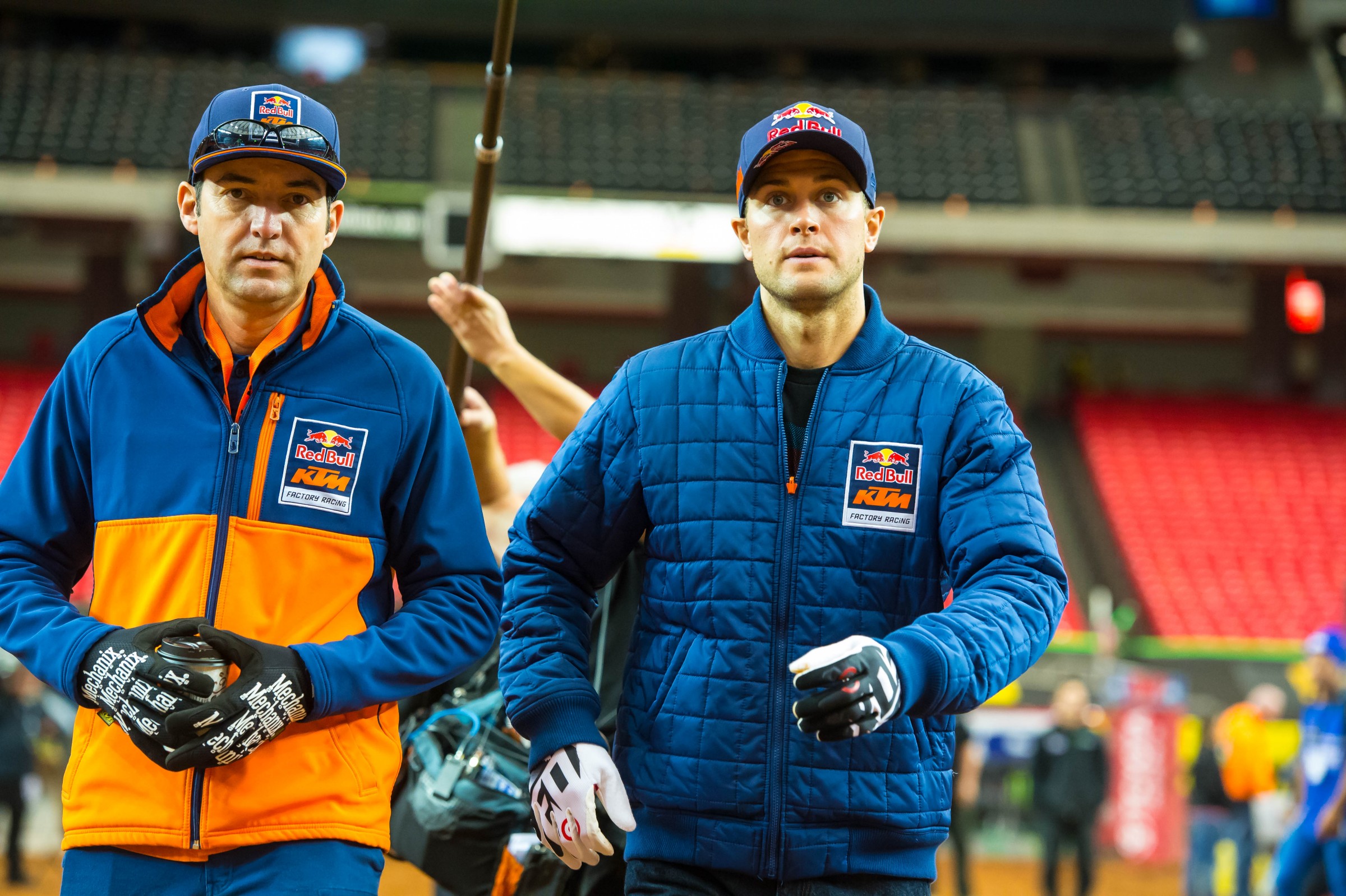 Dungey and mechanic Carlos Rivera.